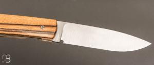    Couteau " Nautilys " Ébène royal par Pascal Renoux