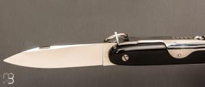 Couteau " Navette 3 pièces 13cm " par Mongin - Corne de buffle