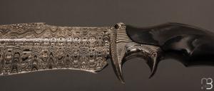   Couteau  "  Onca Sub hilt damas " de Samuel Lurquin