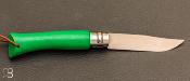 Couteau Opinel N°7 Baroudeur vert prairie