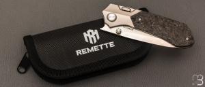   Couteau " RT-Meteor-RTPT-E " par Remette RT - Titane et lame en M390