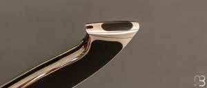    Couteau " Small Méditerranée " par Charles Bennica - Lame damas d'Henry Viallon