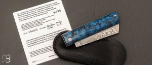   Couteau " Snard " par Tom Fleury - Bouleau madré stabilisé