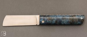    Couteau " Snard " par Tom Fleury - Érable flammé stabilisé