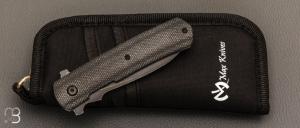   Couteau " Ulys First Run "  - Collaboration Stéphane Espi et Maxknives - MKES1N