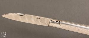   Couteau  " Yssingeaux " full damas de Robert Beillonnet