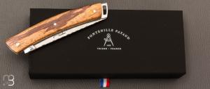    Couteau Le Thiers® Nature S N°088/100 par Fontenille-Pataud - Bois de serpent et lame en 14C28n