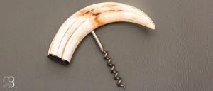 Tire-bouchon de José Viale - Défense de phacochère