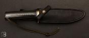 Couteau droit Randall N°5 - 5" "Camp & Trail" - Micarta noir