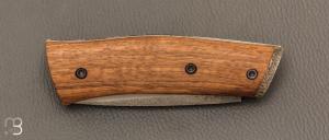    Couteau "Brodir" de Romain Daloux - Noyer et lame acier XC75 