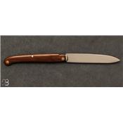 Couteau Ptit18 par Mathieu Herrero - Micarta vintage