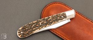 "Backpocket Trappeur" custom de Jean Baptiste Leveque - Bois de cerf et RWL34