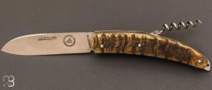    Couteau  "  L'Aurhalpin 2 pices "  par la coutellerie Dubesset - Crote de blier et 14C28