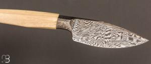  " Gentleman utility Knife " custom par Oliver Goldschmidt - Mammouth et damas