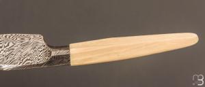  " Gentleman utility Knife " custom par Oliver Goldschmidt - Mammouth et damas