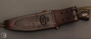  Couteau « Combat Companion Full Tang »  5" de Randall - Micarta kaki