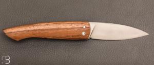 Couteau  "  Capucin " par David Margrita - Mbull Knives - Noyer