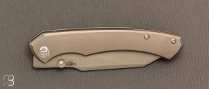  Couteau " Clastic " par Bestech Knives - BT2407C - CPM-Magnacut et Titane