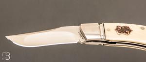  Couteau  " Eclipse #0 " par Aleksandr Vetrov - Micarta / M390