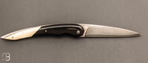  Couteau " Goutte  " pliant de Cotroneo Fabrice - Phaco/Buffle et Suminagshi SG2