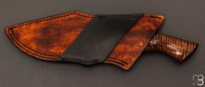   Couteau " Hunter " semi intégral par Adam DesRosiers - KOA