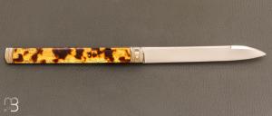   Couteau " Interprétation du Diderot " pliant fait main par Bastien Toubhans - Atelier Beau Merle