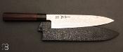 Couteau Japonais artisanal de Sukenari - Gyuto 240mm  - Lame ZDP-189 Damas