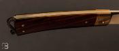 Couteau "Le Forester" cocobolo par Laurent Gaillard