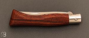 Couteau " Liner-lock Italian Line "  de Main Knives - Bubinga - 10004