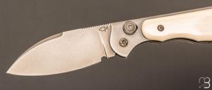    Couteau "  Morphalou " par Éric Parmentier - Mammouth et RWL34