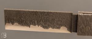 Couteau " O²  Texturé ressort invisible " par Nicolas Couderc - RWL-34