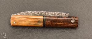  Couteau " L'Olonnois " de L'atelier du capitaine - Mammouth/Bocotte