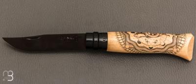    Couteau Opinel N°8 Benjamin Jeanjean - Édition COSMOS