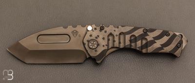 Couteau  "  Praetorian T Frame Lock Titanium" par Medford Knife