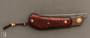  Couteau " Ronin piémontais " par Tony Ruot - Bruyère et C130