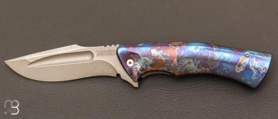 Couteau " XL-S5 " par Zieba Knives en collaboration avec  Jason Knight