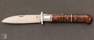  Couteau " Yssingeaux avec garde  bascule et palanquille  " par Romain Alvarez - Gidgee et RWL-34