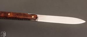   Couteau " Issoire " de Jérôme Latreille - Bois de fer