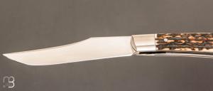 "Backpocket Trappeur" custom de Jean Baptiste Leveque - Bois de cerf et RWL34