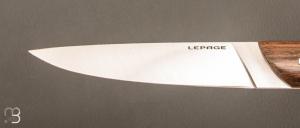 Coffret de 6 couteaux de table par LEPAGE - Bois assortis et 12C27