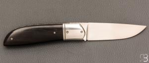 Couteau " Bohème " custom par Rémi Lavialle - RWL34 et ébène