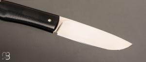 Couteau " Drop " slipjoint  custom par Raphaël Durand - G10 et RWL-34