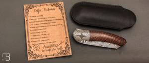    Couteau " Drouiz " custom par Amaël Druez - Le Temps d'un Souffle