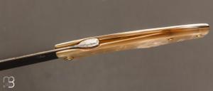 Couteau " Eustache " piémontais par Geoffroy Gautier - Corne