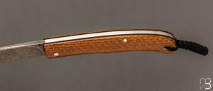   Couteau " Hook  " custom par Raphaël Durand - Kevlar "Thunderstrike" et RWL-34