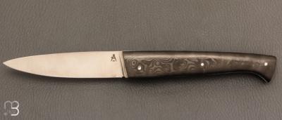   Couteau " Le Lombard " par Fontenille-Pataud - Fatcarbon® et 14c28n