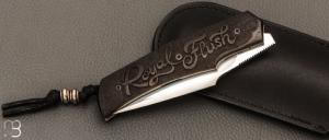   Couteau " Lultrafort Poker " de Rémi Lavialle - Ébène et RWL34 