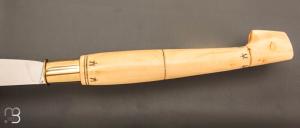    Couteau Nontron n°1 XXL buis modèle "Sabot"