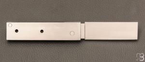    Couteau " O² BIC " par Nicolas Couderc - Acier inoxydable et RWL-34