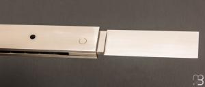    Couteau " O² BIC " par Nicolas Couderc - Acier inoxydable et RWL-34